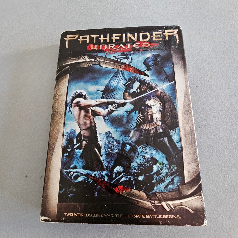Pathfinder Unrated Extended Edition DVD 2007 Viking Action Movie Karl Urban